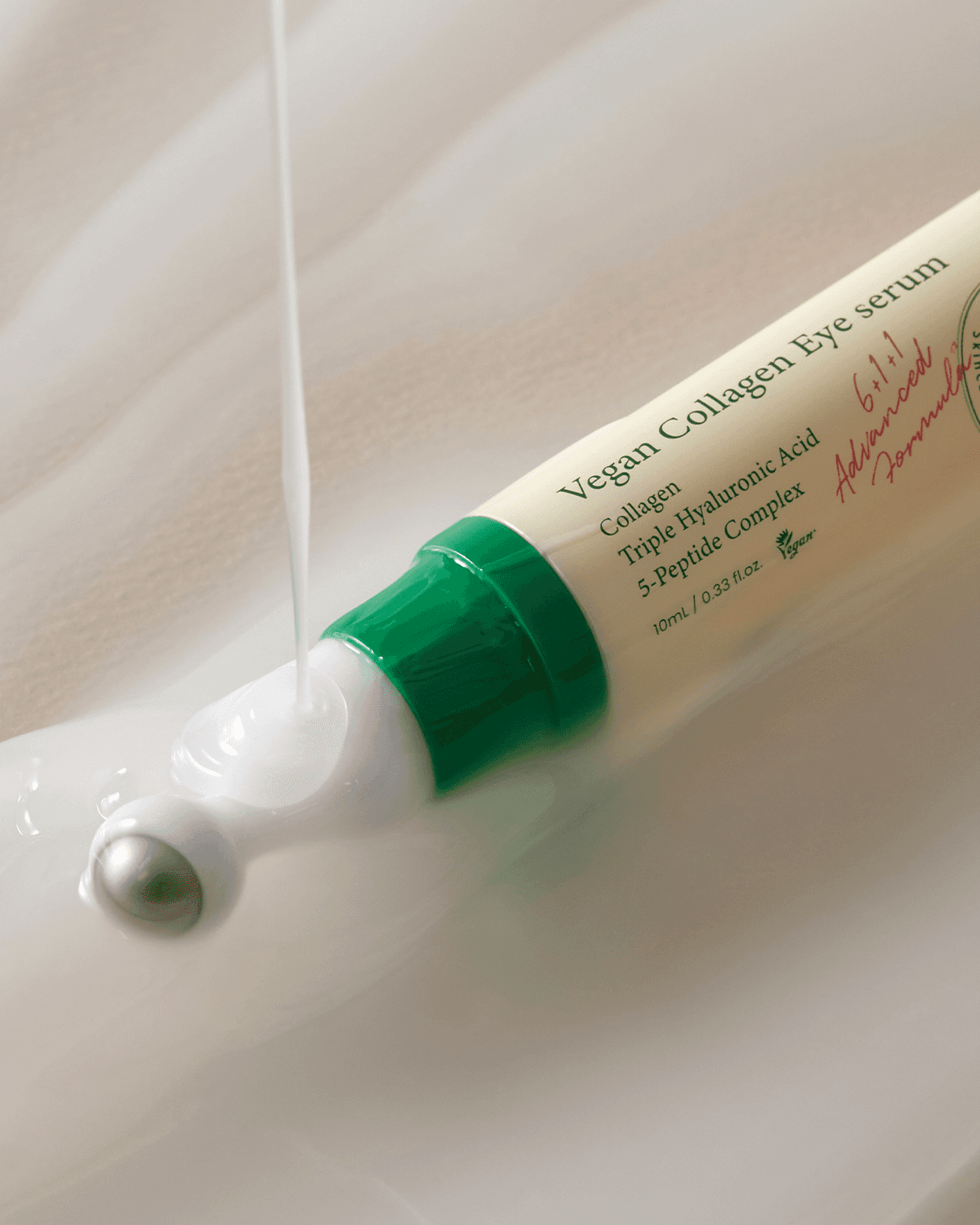Vegan Collagen Eye Serum – Target Wrinkles, Puffiness &amp; Dark Circles