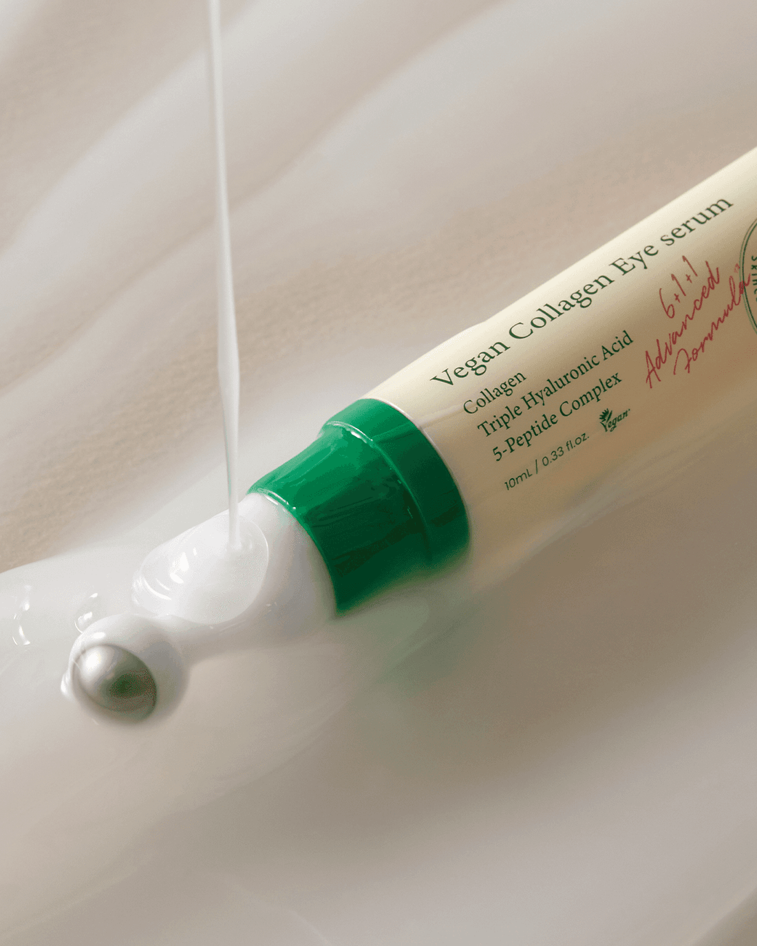 Vegan Collagen Eye Serum – Target Wrinkles, Puffiness &amp; Dark Circles